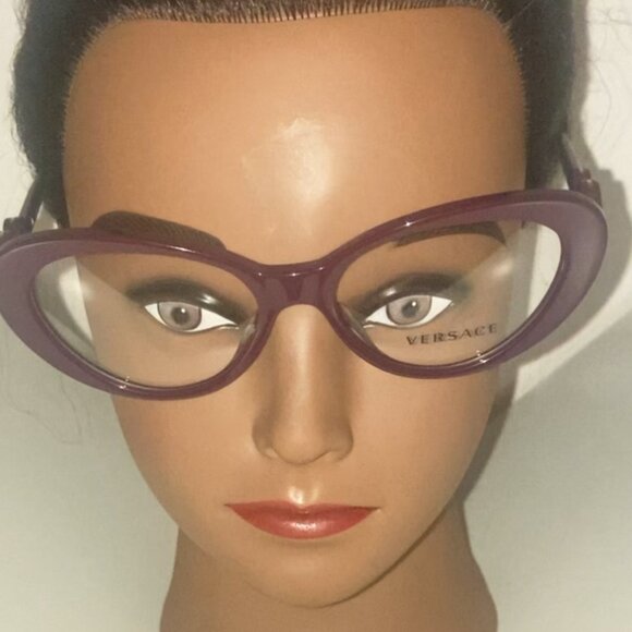 Versace Women's Cat Eye Prescription Glasses